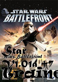 Box art for Star
      Wars: Battlefront V1.01a +7 Trainer