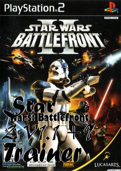 Box art for Star
      Wars: Battlefront 2 V1.1 +9 Trainer