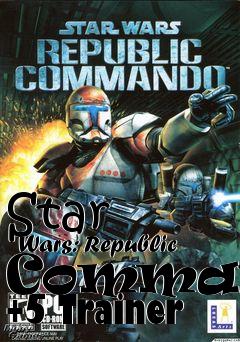 Box art for Star
      Wars: Republic Commando +5 Trainer