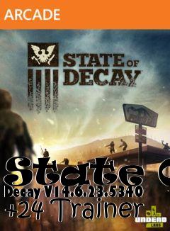 State of Decay Trainer +24 14.6.23.5340 Update 27 MaxTre