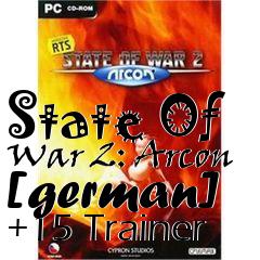 Box art for State
Of War 2: Arcon [german] +15 Trainer