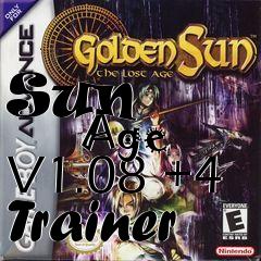 Box art for Sun
            Age V1.08 +4 Trainer