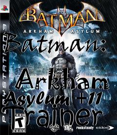 Box art for Batman:
            Arkham Asylum +11 Trainer