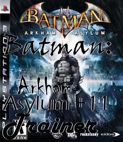 Box art for Batman:
            Arkham Asylum +11 Trainer