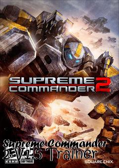 Box art for Supreme
Commander 2 V1.5 Trainer