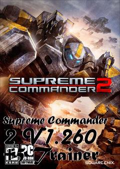 Box art for Supreme
Commander 2 V1.260 +5 Trainer