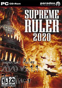 Box art for Supreme
Ruler 2020 V5.1.1 Trainer