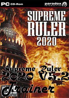 Box art for Supreme
Ruler 2020 V5.2.1 Trainer