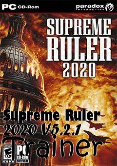 Box art for Supreme
Ruler 2020 V5.2.1 Trainer