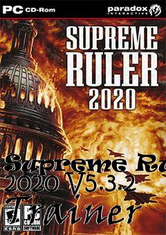 Box art for Supreme
Ruler 2020 V5.3.2 Trainer