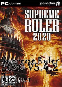 Box art for Supreme
Ruler 2020 V5.4.2 Trainer