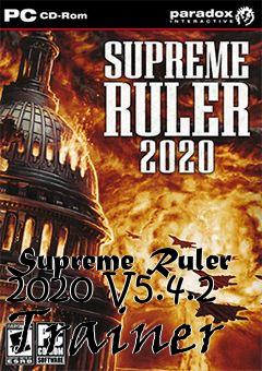 Box art for Supreme
Ruler 2020 V5.4.2 Trainer