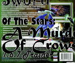 Box art for Sword
            Of The Stars: A Murder Of Crows 1.6.7 Trainer