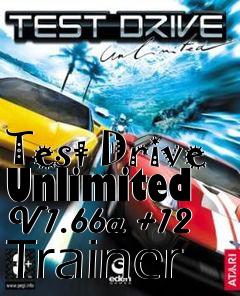 Box art for Test
Drive Unlimited V1.66a +12 Trainer