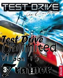 Box art for Test
Drive Unlimited V1.66a +5 Trainer