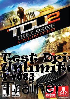 Box art for Test
Drive Unlimited 2 v083 Trainer