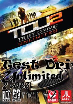 Box art for Test
Drive Unlimited 2 v083 Trainer #2