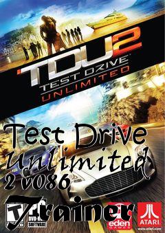 Box art for Test
Drive Unlimited 2 v086 Trainer
