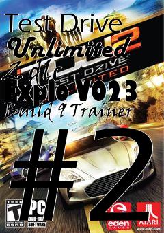 Box art for Test
Drive Unlimited 2 dlc Explo V023 Build 9 Trainer #2