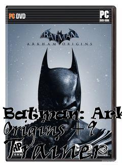 Box art for Batman:
Arkham Origins +9 Trainer