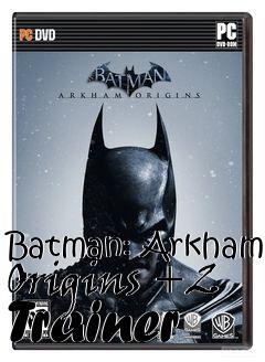 Box art for Batman:
Arkham Origins +2 Trainer