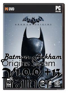 Box art for Batman:
Arkham Origins Steam V1.0.0 +13 Trainer