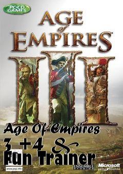 Box art for Age
Of Empires 3 +4 & Fun Trainer