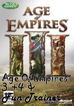 Box art for Age
Of Empires 3 +4 & Fun Trainer