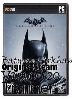 Box art for Batman:
Arkham Origins Steam V1.9.0 +20 Trainer