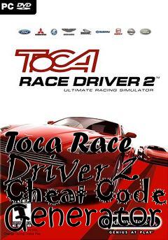 Box art for Toca
Race Driver 2 Cheat Code Generator
