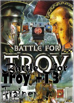 Box art for Battle
For Troy +13 Trainer