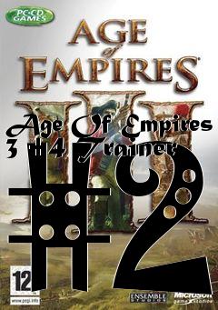 Box art for Age
Of Empires 3 +4 Trainer #2