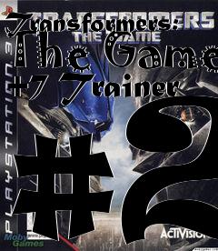 Box art for Transformers:
The Game +7 Trainer #2