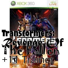 Box art for Transformers:
Revenge Of The Fallen +11 Trainer