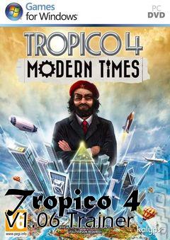 Box art for Tropico
4 V1.06 Trainer