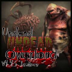 Box art for Undead
            Overlord V1.13 Trainer
