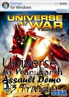 Box art for Universe
At War: Earth Assault Demo +3 Trainer