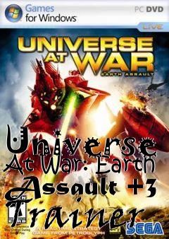 Box art for Universe
At War: Earth Assault +3 Trainer