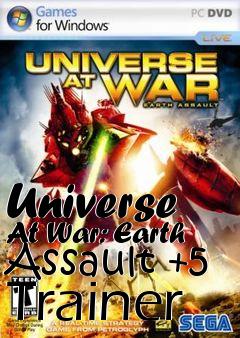 Box art for Universe
At War: Earth Assault +5 Trainer
