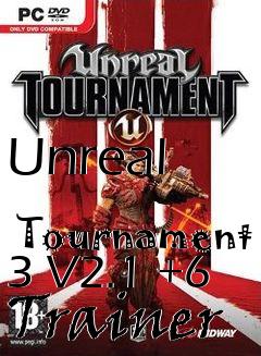 Box art for Unreal
            Tournament 3 V2.1 +6 Trainer