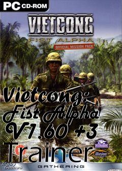 Box art for Vietcong:
Fist Alpha V1.60 +3 Trainer