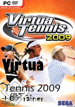 Box art for Virtua
            Tennis 2009 +8 Trainer