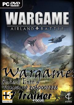 Box art for Wargame:
Airland Battle V13.05.29.2060001225 +7 Trainer