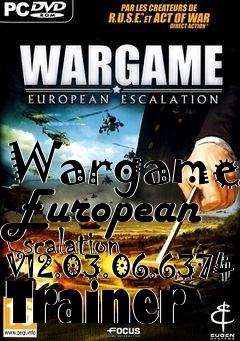 Box art for Wargame:
European Escalation V12.03.06.6374 Trainer