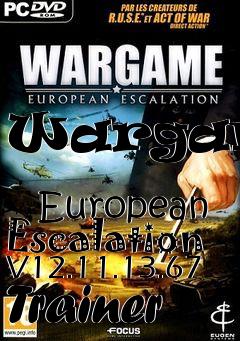 Box art for Wargame:
            European Escalation V12.11.13.67 Trainer