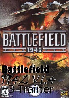 Box art for Battlefield
1942 V1.4 +3 Trainer