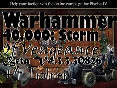 Box art for Warhammer
40,000: Storm Of Vengeance Beta V4.3.3.30826 +4 Trainer