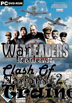 Box art for War
            Leaders: Clash Of Nations +2 Trainer