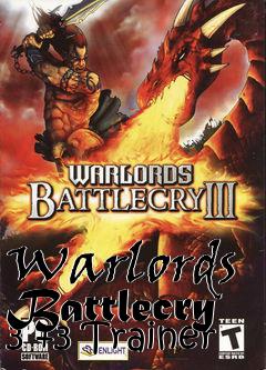 Box art for Warlords
Battlecry 3 +3 Trainer