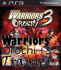 Box art for Warriors
Orochi +3 Trainer